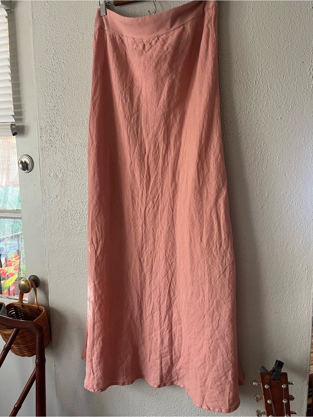 flax linen skirt - Picture 2 of 2